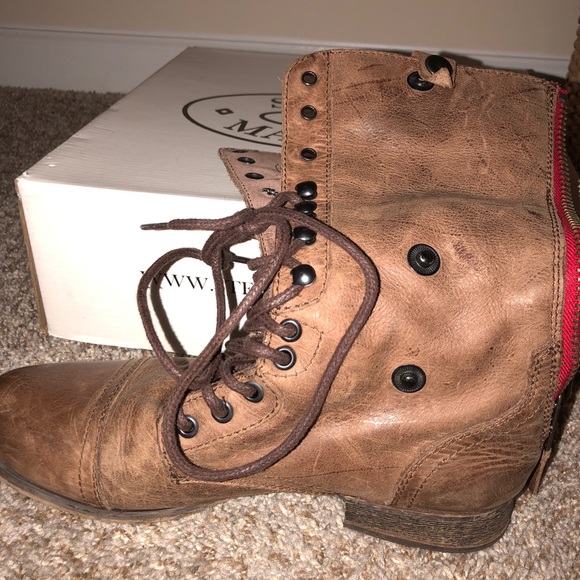Pre-worn brown Steve Madden boots - Picture 4 of 5